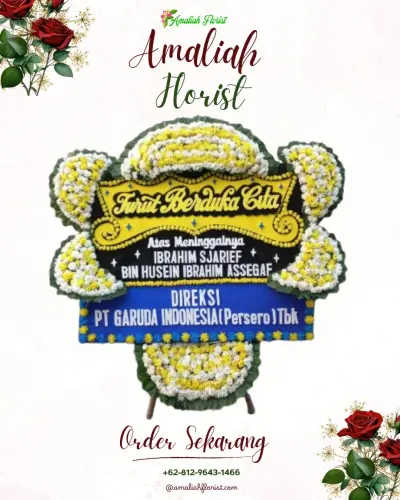 Papan Bunga Duka di Surojoyo